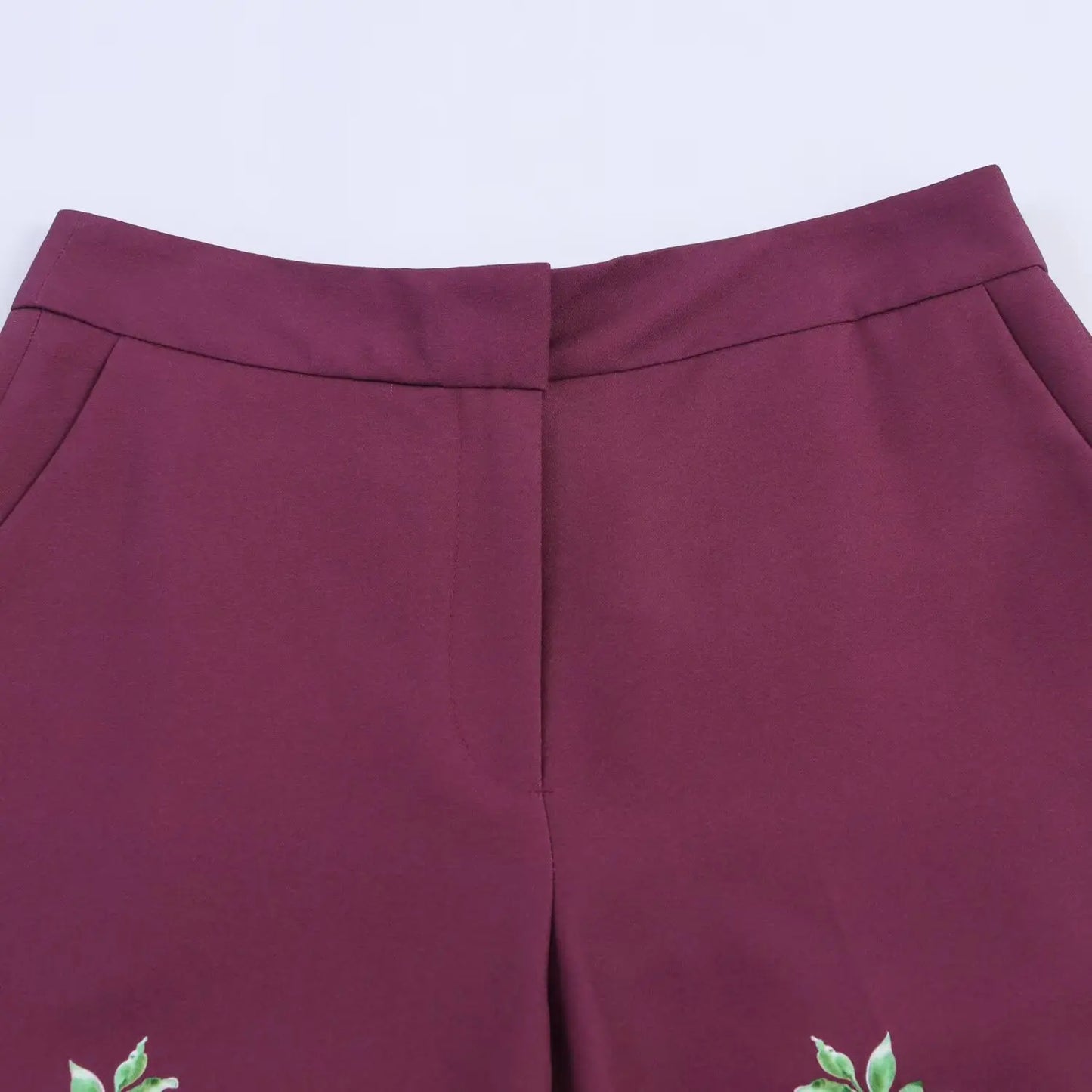 Women's pants 2025 new Women's floral print loose pants Elegant and comfortable