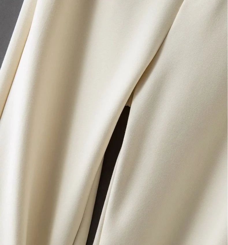 Women's Pants Work Dress Office Tailoring Fluid Female Trousers Wide Leg Straight New in Clothing G Aesthetic Trends 2024 Slacks
