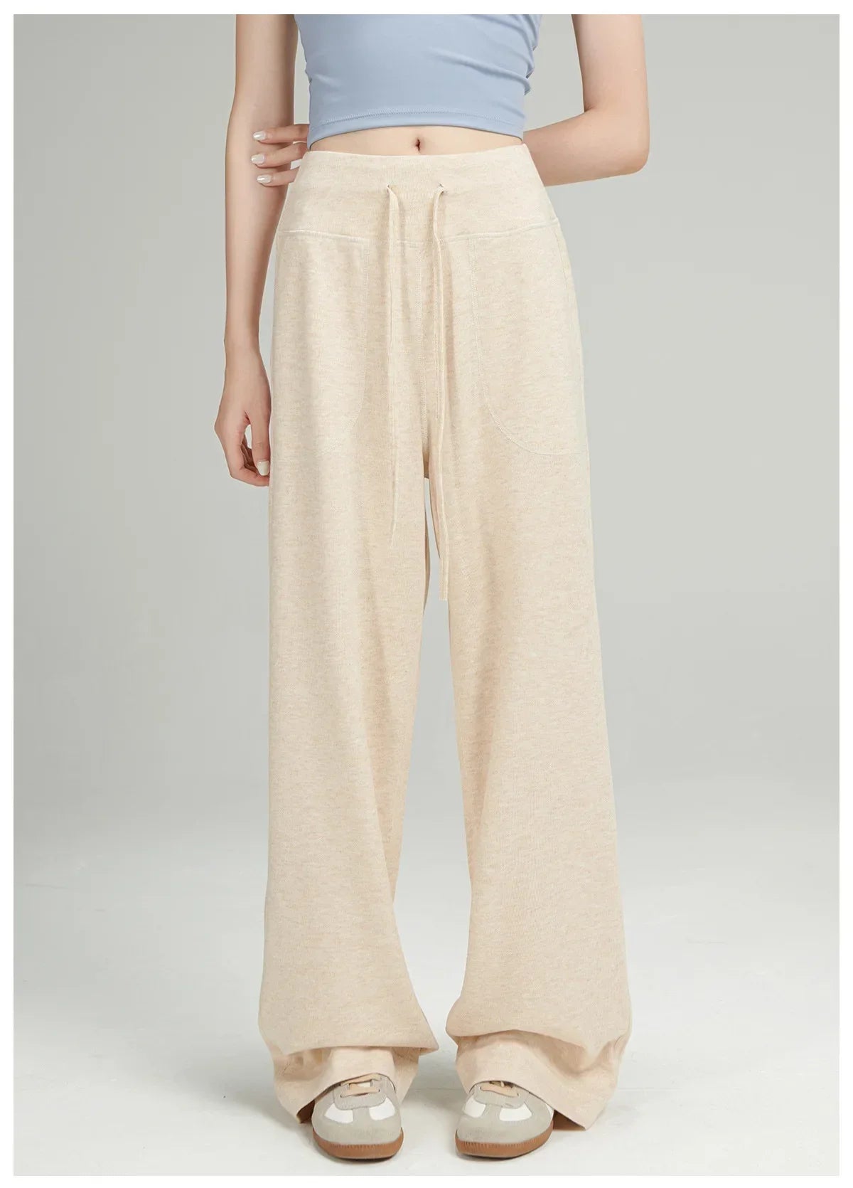 Yoga Pants for Women, Relaxed and Loose-fitting, Comfortable and Comfortable Wide-leg Pants with A Relaxed and Loose Fit.