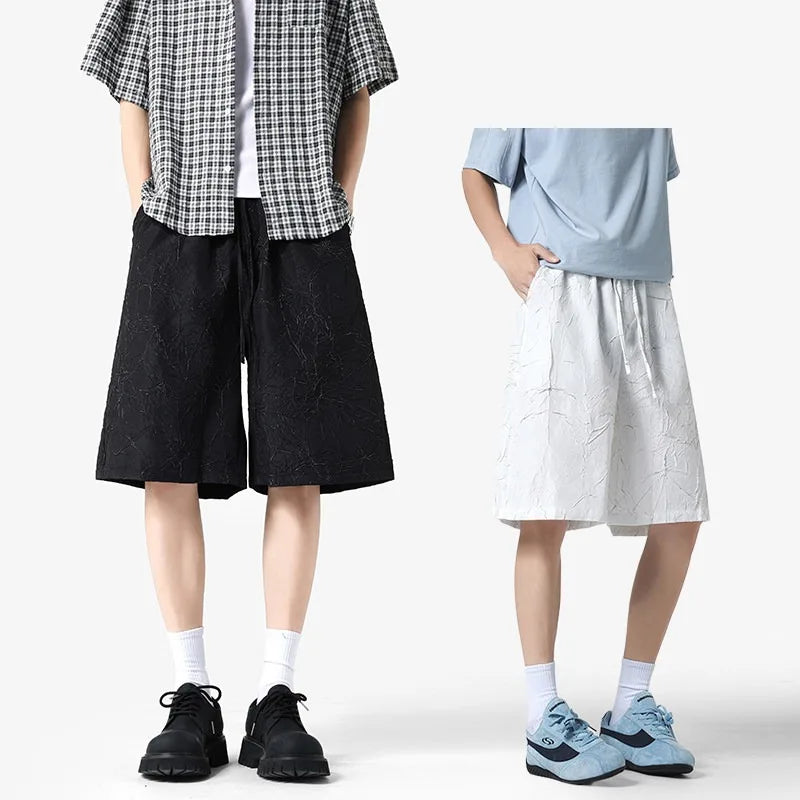 Men's Short Pants Five-Point Casual Beach Youth Leisure Trousers Fashionable Young Men's Mid-Length Shorts Summer Mens Shorts