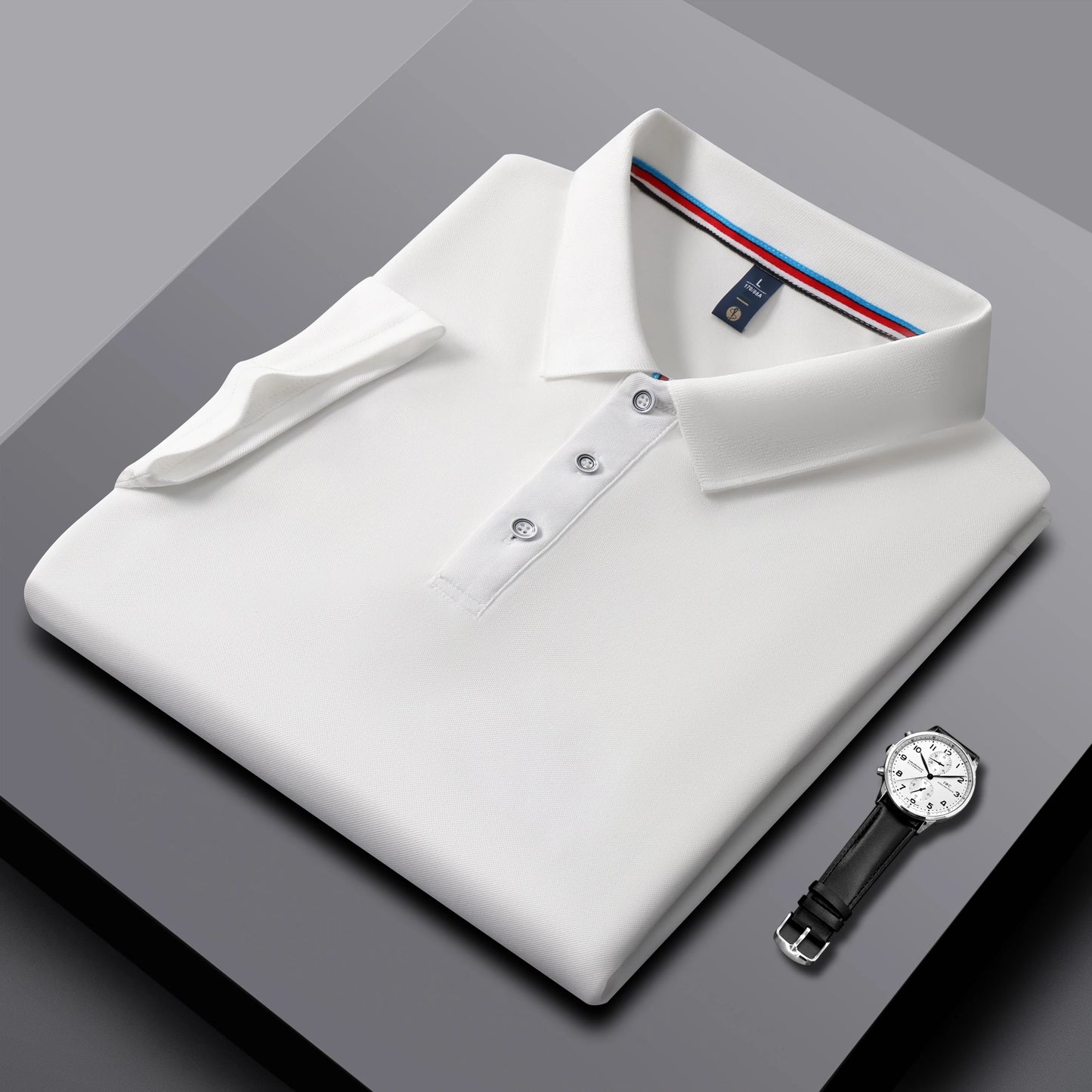 Men's and Women's Polo Shirts Summer New Work Lapel T-shirts Business High-quality UV Protection Brand Short Sleeves