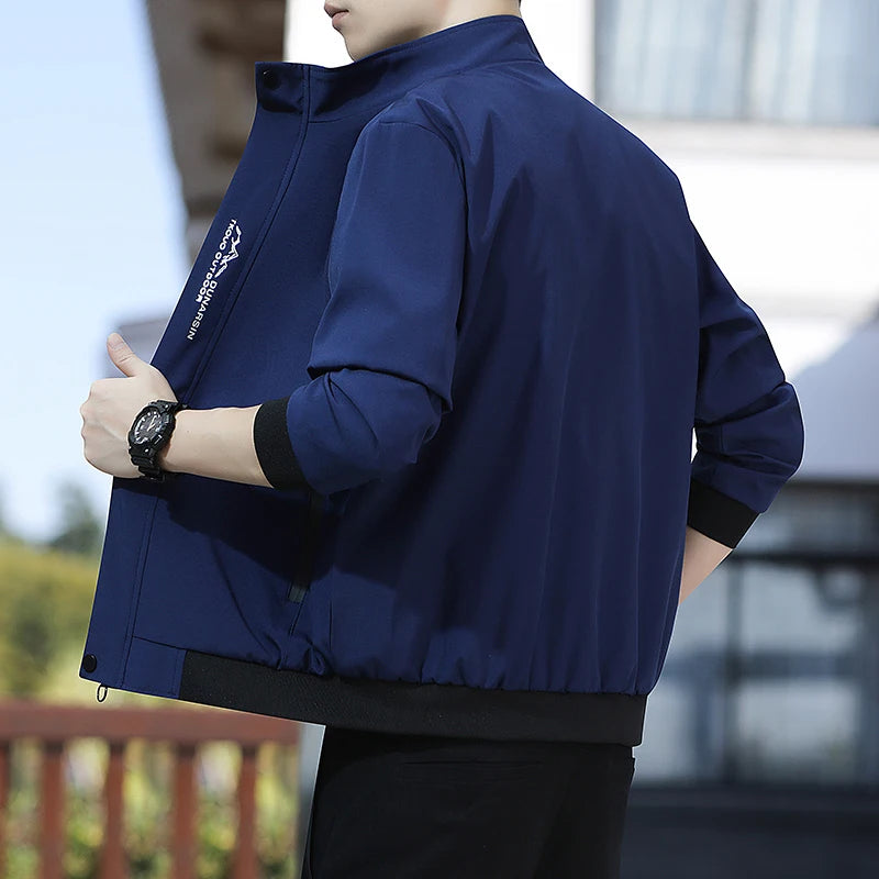 Men's Fashionable Casual Jacket, Simple and Comfortable