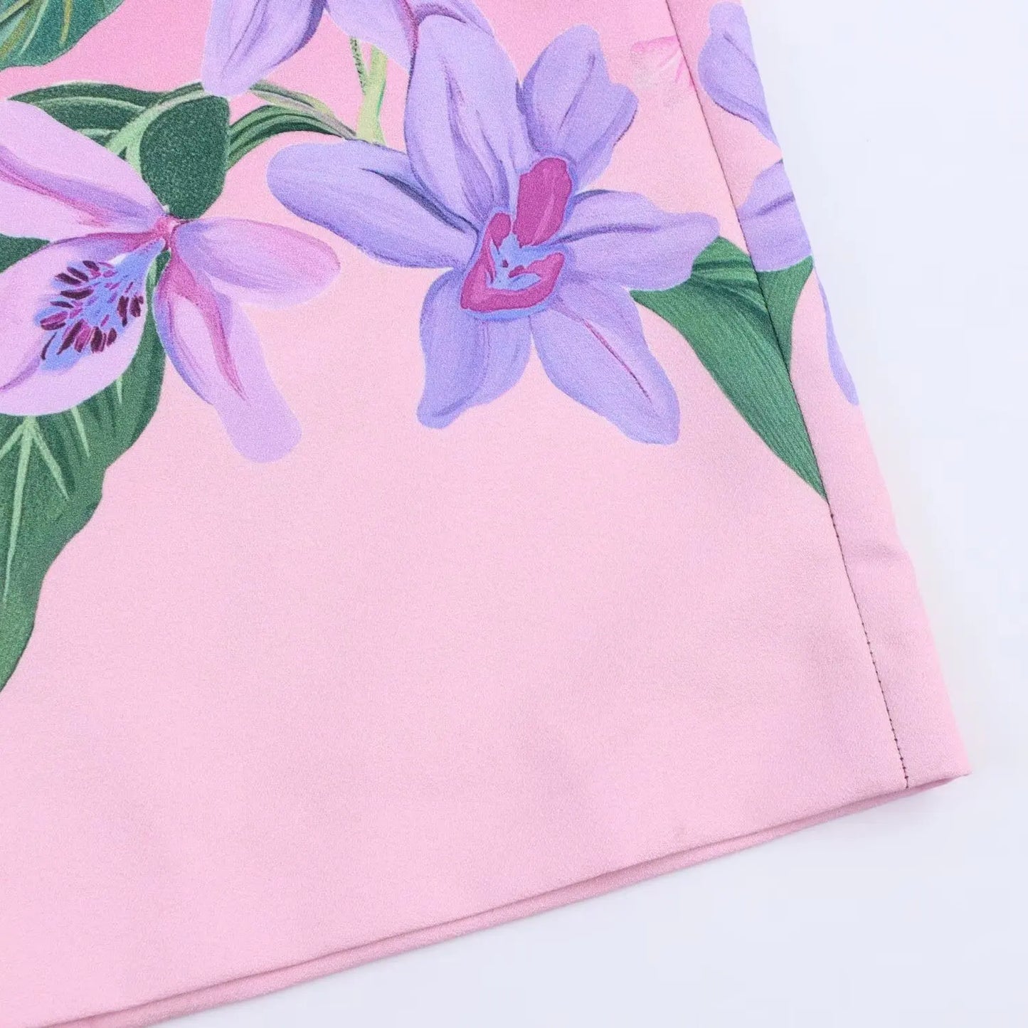 Women's pants 2025 new Women's floral print loose pants Elegant and comfortable