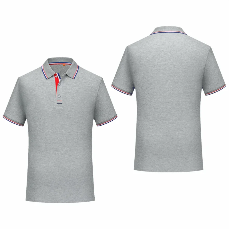 Polo Shirts Casual Solid Color New Summer Fashion Brand Men Hot Selling Clothing Breathable Lapel 8 Colors T-Shirt