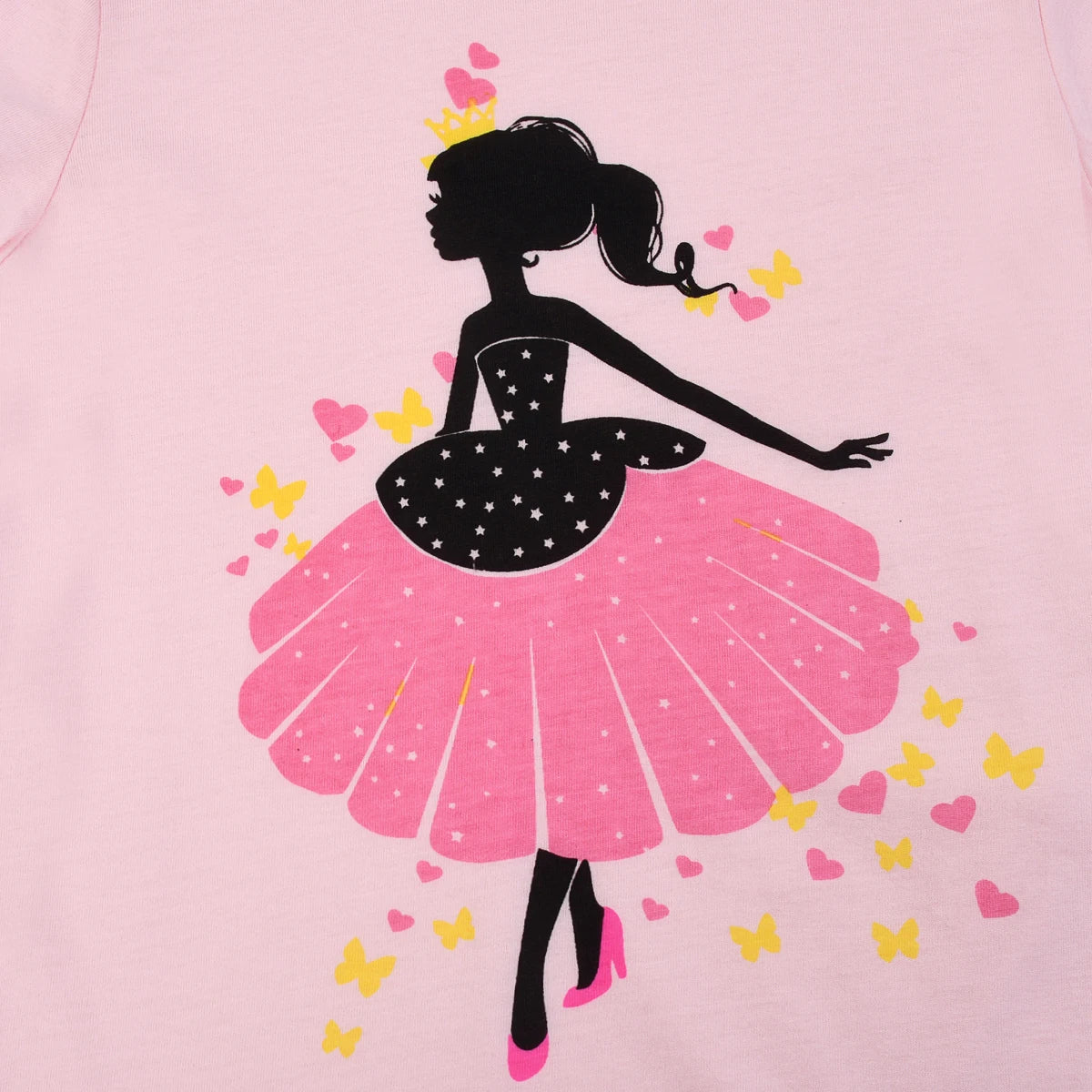 Pajamas for Girls, Pjs for Girl Summer Cotton Pajama, Children Shorts Set