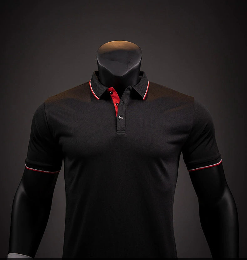 Polo Shirts for Men Men's Running T-shirt Tees 2022 Summer New Arrival Business Casual T Shirt Designer Oversized Male Clothing