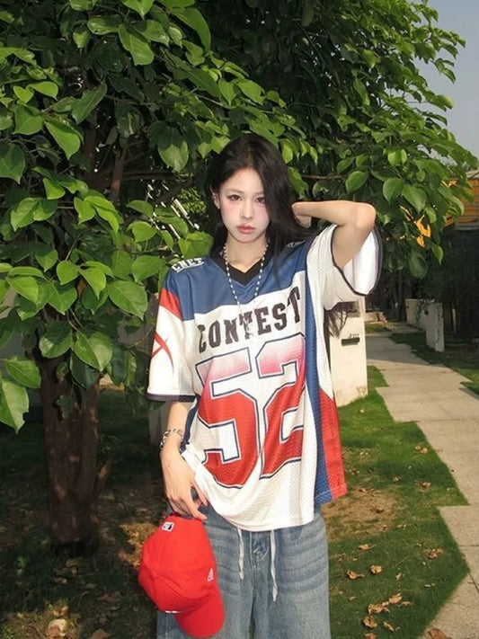 25 Summer Clothes Women T-shirt Basketball T Shirts Women Sporty Short Sleeve T-shirt Jersey Casual Breathable and Quick Drying
