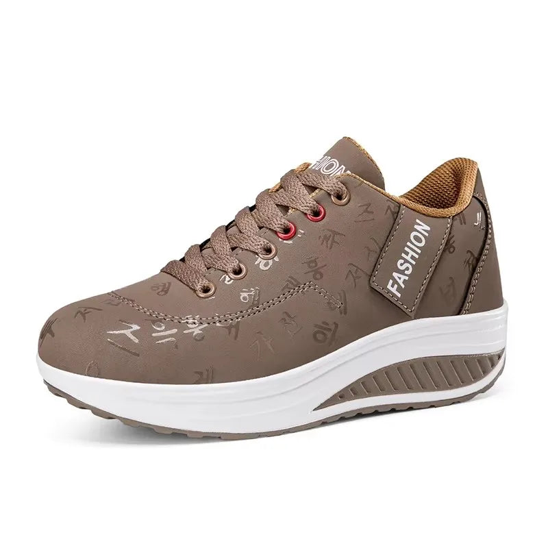 Women Sneakers Fashion Women Vulcanized Shoes High Quality Flats Shoes for Women Walking Platform Plus Size Zapatillas Mujer