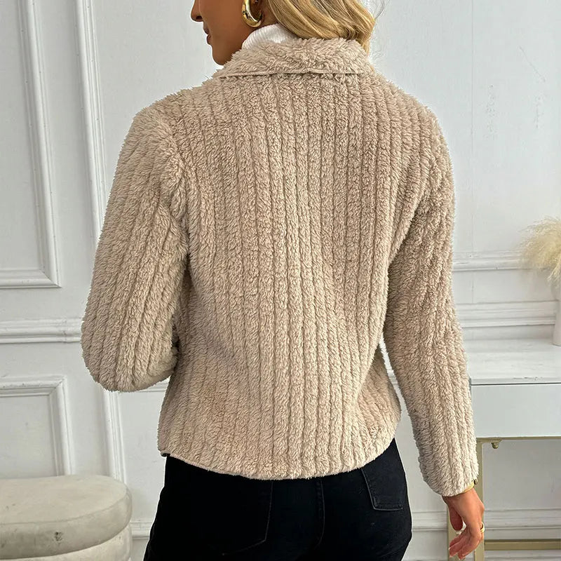 Women Coat Top New Autumn Winter Streetwear Fashion Long Sleeves Coat Sexy Cardigans Outwear Lady Casual Slim Versatile Clothing