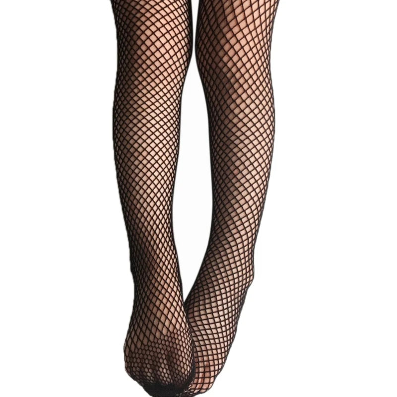 Girls Tights Princess Fishnet Cotton Baby Girl's One-Piece Pantyhose Baby Spring Summer New Style Trousers Lace Stocking