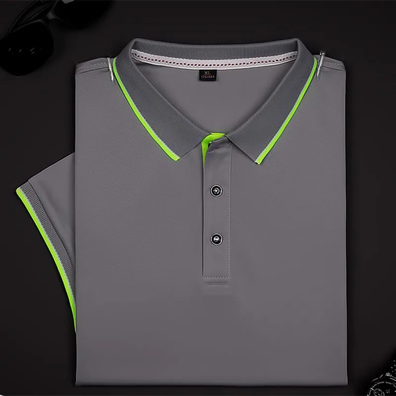 Polo Shirts for Men Men's Running T-shirt Tees 2022 Summer New Arrival Business Casual T Shirt Designer Oversized Male Clothing
