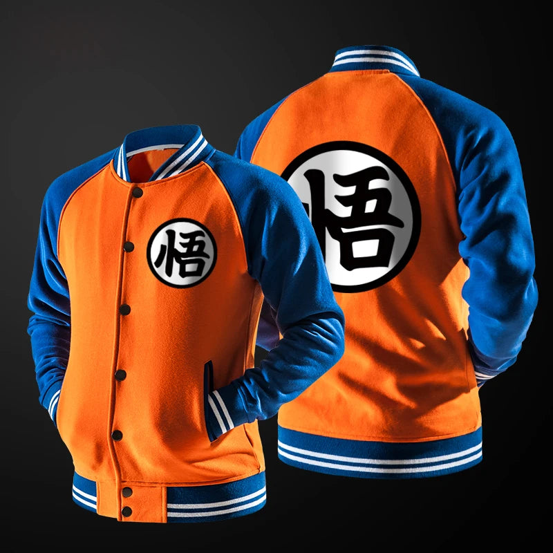 Anime  Cosplay Baseball Jacket Coat College Casual Sweatshirt Jacket man chaquetas hombre ropa hombre jaqueta masculina