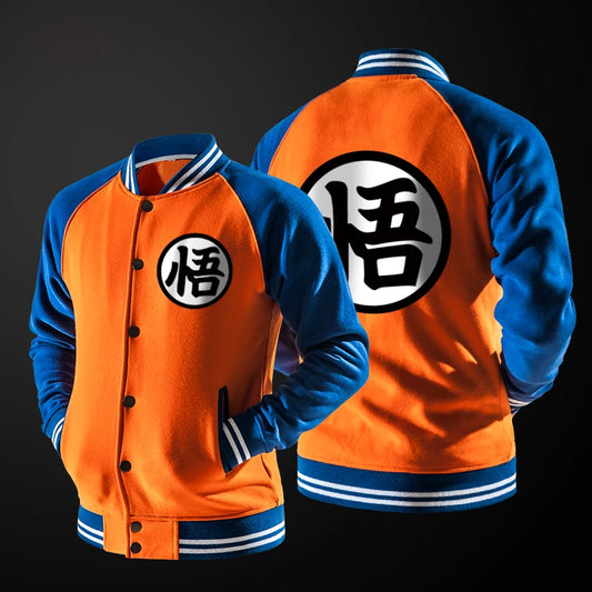 Anime  Cosplay Baseball Jacket Coat College Casual Sweatshirt Jacket man chaquetas hombre ropa hombre jaqueta masculina
