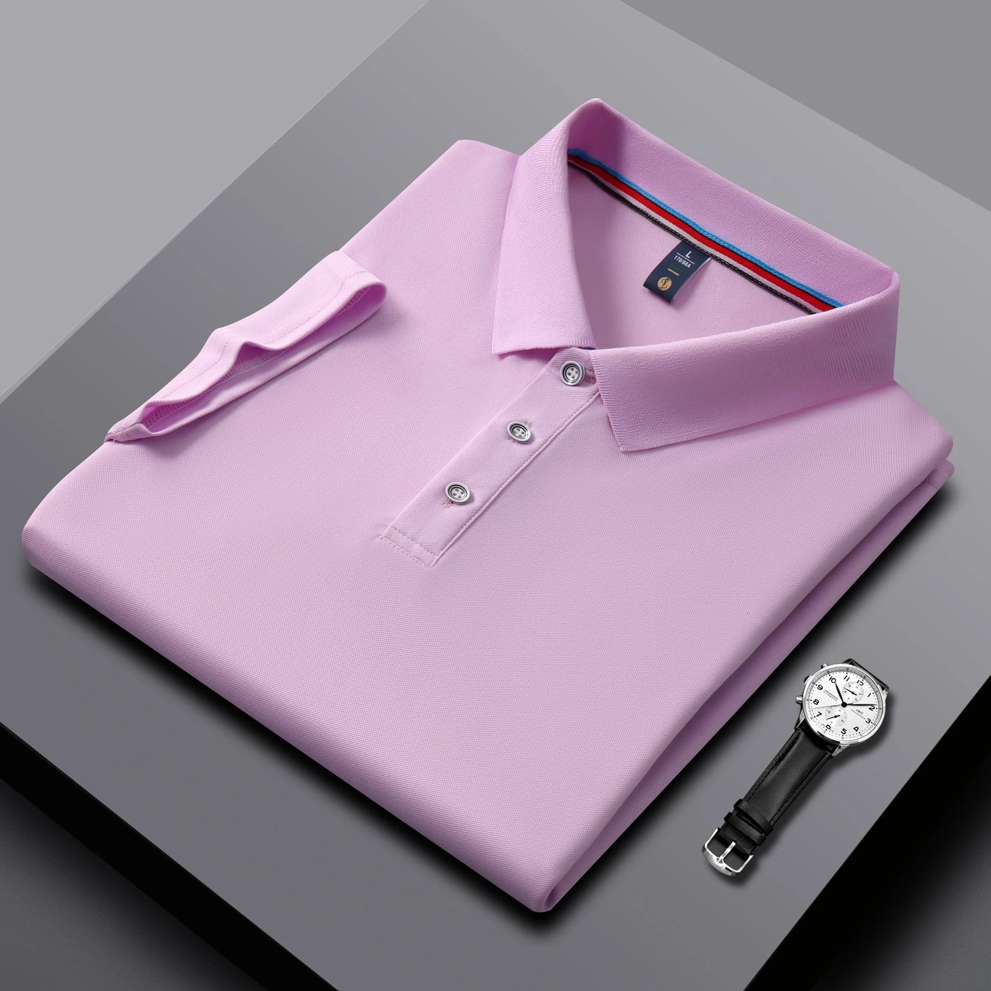 Men's and Women's Polo Shirts Summer New Work Lapel T-shirts Business High-quality UV Protection Brand Short Sleeves