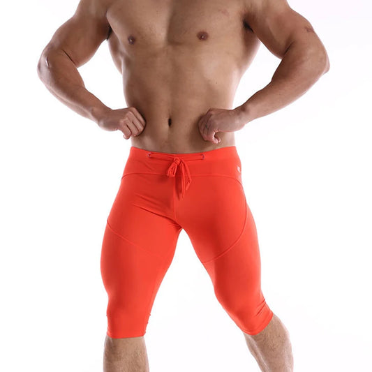 Mens Running Shorts Man Quick Dry Training Fitness Compression Gym Shorts Mens Short Fitness Tight Trousers