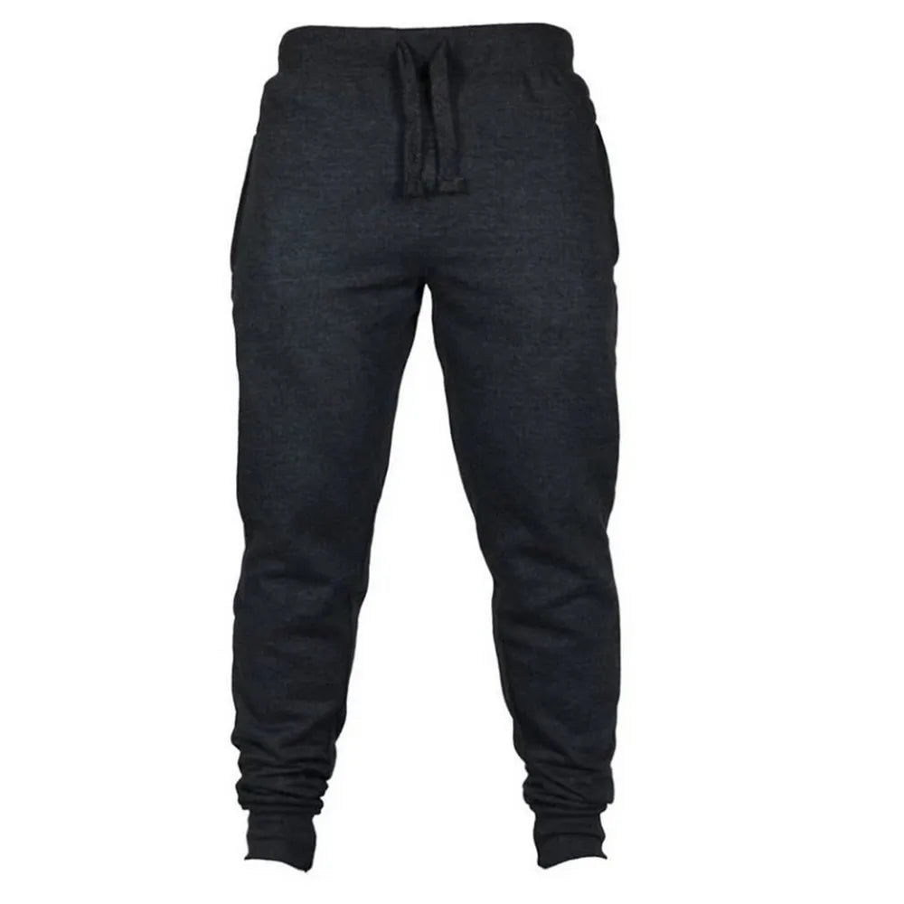 2023 Mens Joggers Casual Pants Fitness Men Sportswear Tracksuit Bottoms Skinny Sweatpants Trousers Black Gyms Jogger Track Pants