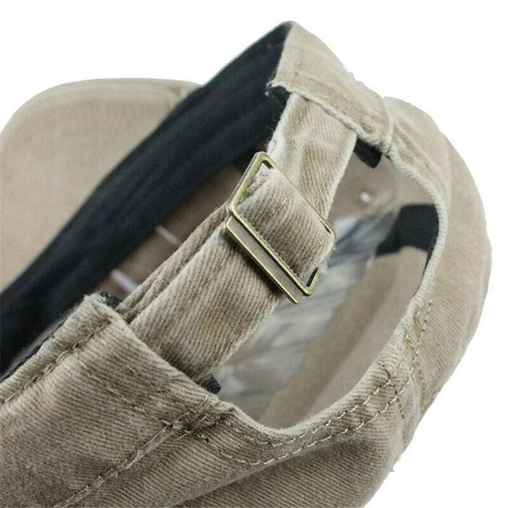 Flat-topped Hat for Men Casual Baseball Caps Trendy Summer Sun Hats