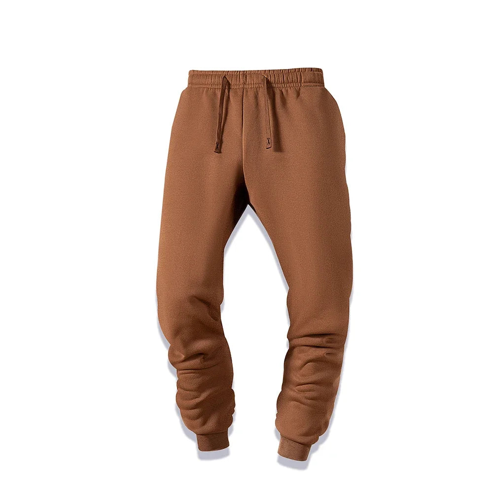 New Sweatpants Men Joggers Track Pants Elastic Waist Sport Casual Trousers Baggy Fitness Gym Clothing Long Pants