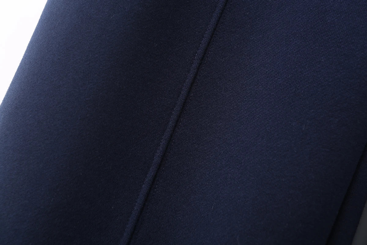 TRAFZR Cotton Zipper Cardigan Sets To Woman 2024 Tracksuit Suits Baggy Pants Sportswear Women Sweater 2 Piece Set Women Outfits