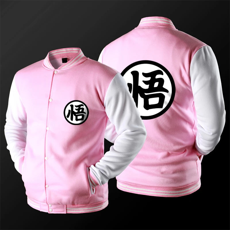 Anime  Cosplay Baseball Jacket Coat College Casual Sweatshirt Jacket man chaquetas hombre ropa hombre jaqueta masculina