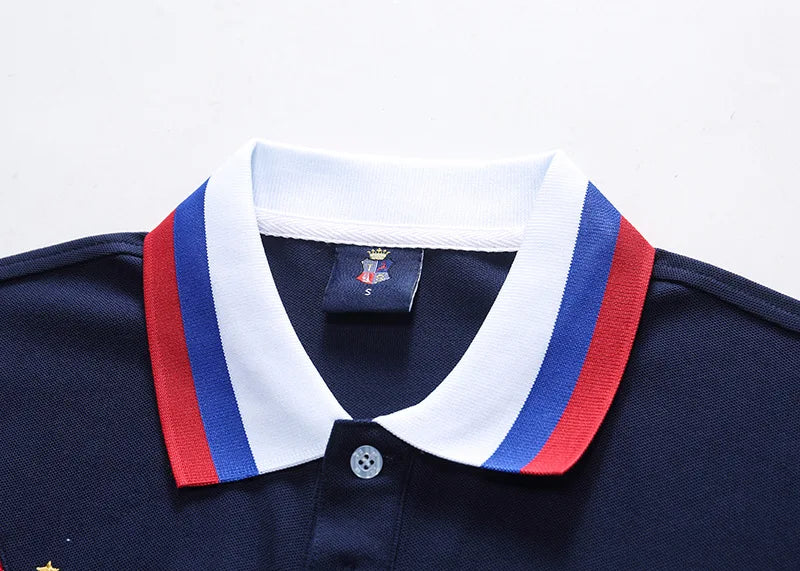Polo Shirts for Men New Zealand Short Sleeve Lapels Polo Collar T-shirt Leisure NZ Embroidery Cotton Beautiful Kingdom Tshirts