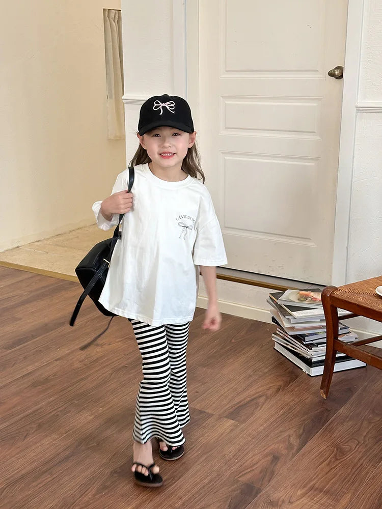 Kids Clothes Girl Children Short Sleeved Girl Clothes Summer T Shirt Tops Children Clothing  Boy Cloth Ropa De Niña Ropa De Niño
