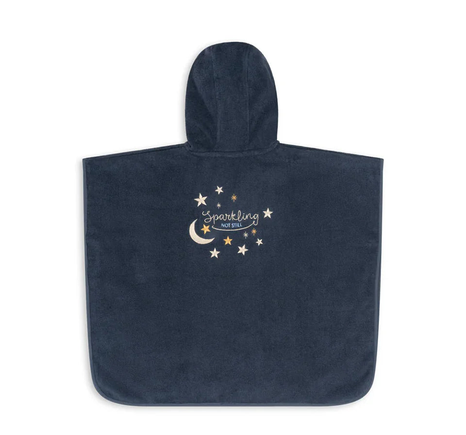 Children Cotton Bathrobe 2025 KS New Girls Embroidery Bath Towel Cloak Boys Hooded Pyjamas Baby Kids Soft Bath Robe Nightgown