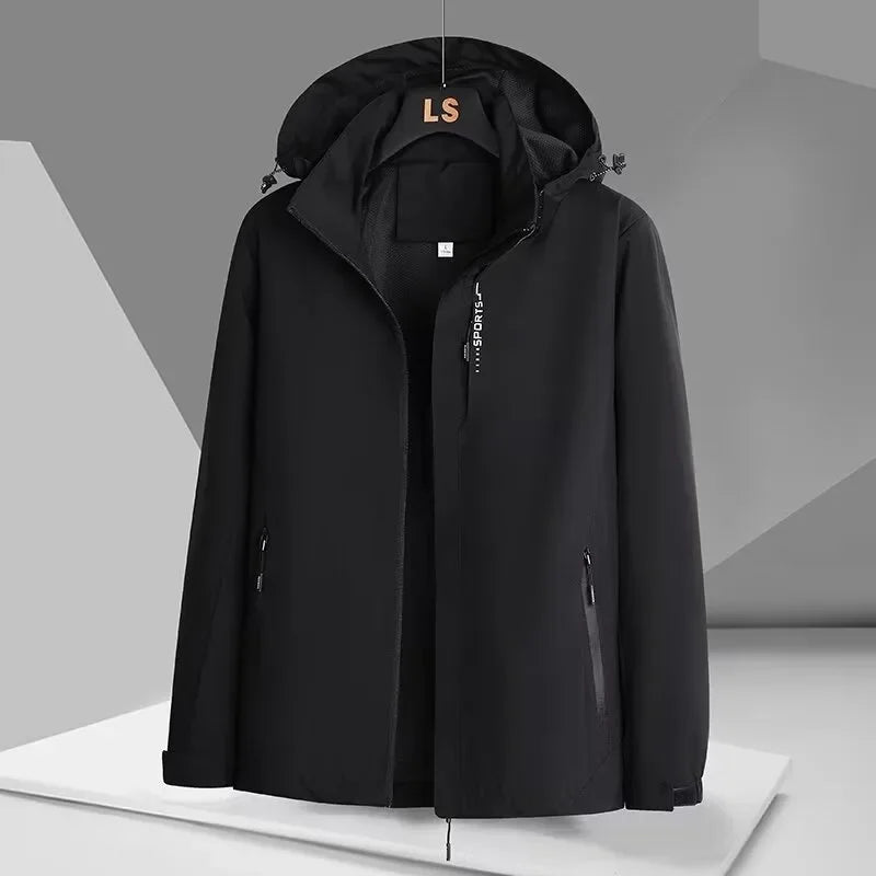 New jacket for men and women outdoor mountaineering three-in-one jacket for removable windproof and waterproof jacket