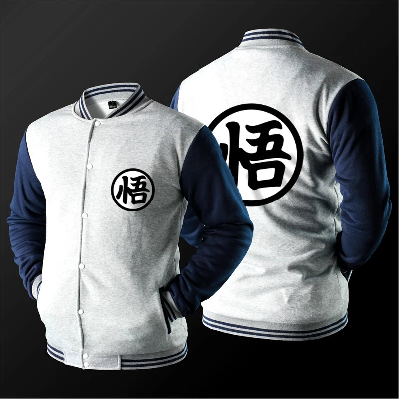 Anime  Cosplay Baseball Jacket Coat College Casual Sweatshirt Jacket man chaquetas hombre ropa hombre jaqueta masculina