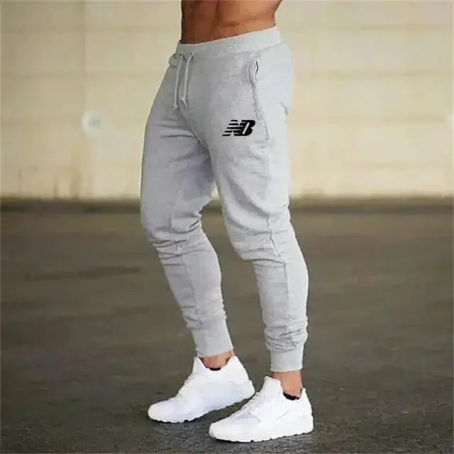 2024 Men's High Quality Sweatpants Joggers Fitness Exercise Pants Spring Autumn Fashion Running Casual Track Men