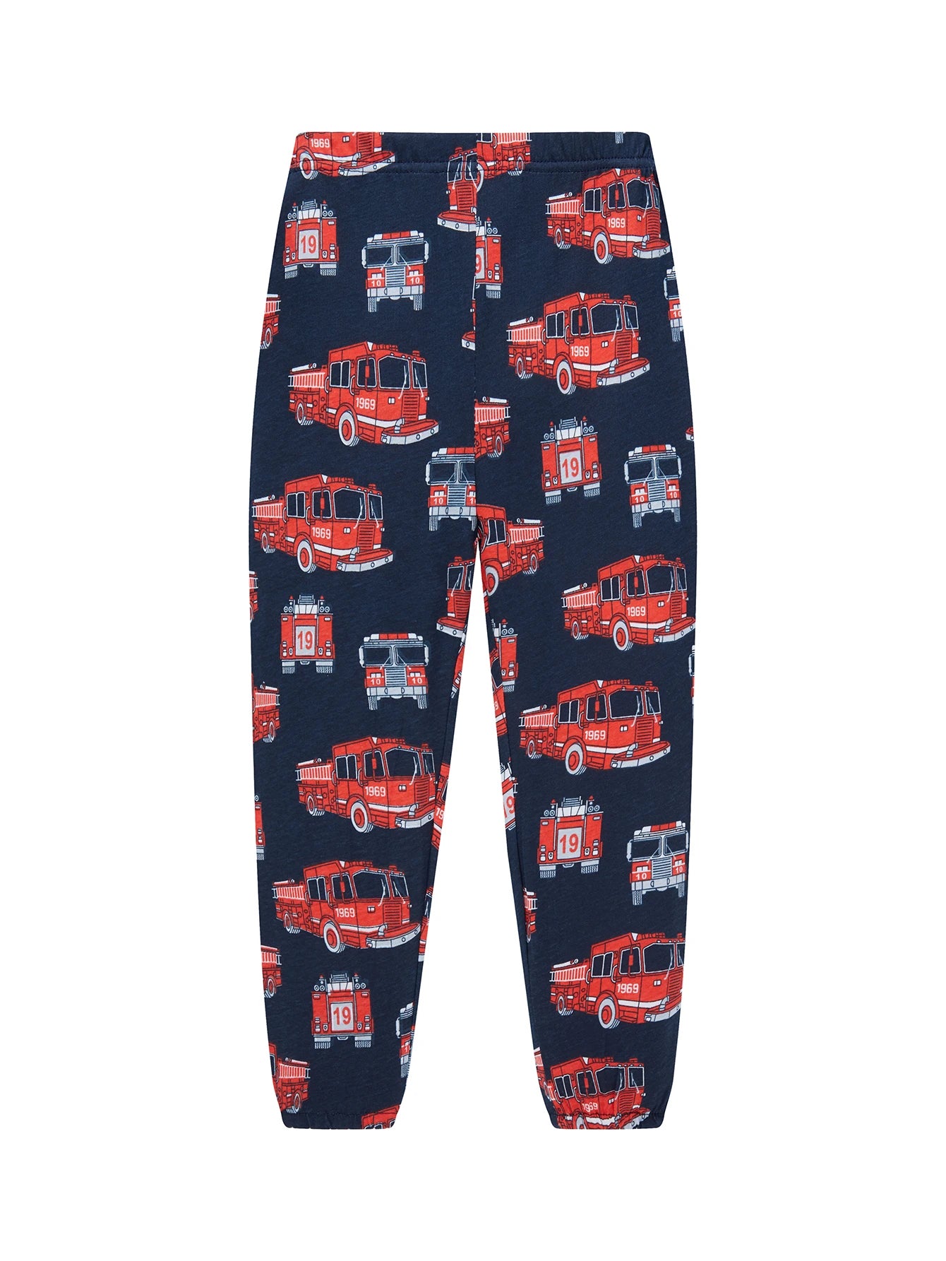 100% Cotton Children's Pajama Set 1-8 Year Old Boys and Girls Full Print Cartoon Pajama 2ps Comfortable Long Sleeve Home suit