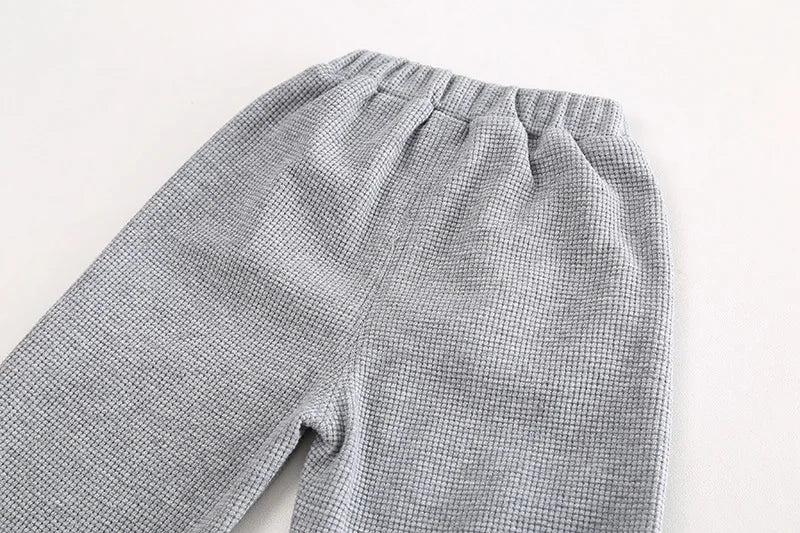 Boys Clothing Sets Boys Fashion Casual Outfits Children Loose Tops Pants 2 Pcs Spring Autumn Kids Sport Cute Suit 12M-5 Years