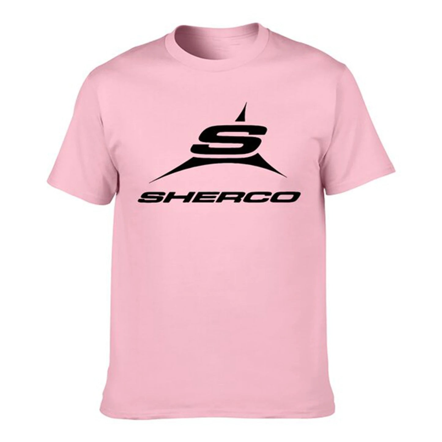 Mens Clothing  Sherco Logo T Shirt Men Tops Tee 100% Cotton Funny Print O-Neck graphic harajuku fashion Short Sleeve tees 2024
