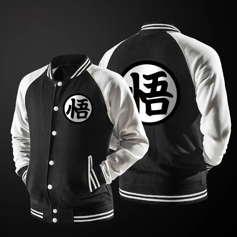 Anime  Cosplay Baseball Jacket Coat College Casual Sweatshirt Jacket man chaquetas hombre ropa hombre jaqueta masculina