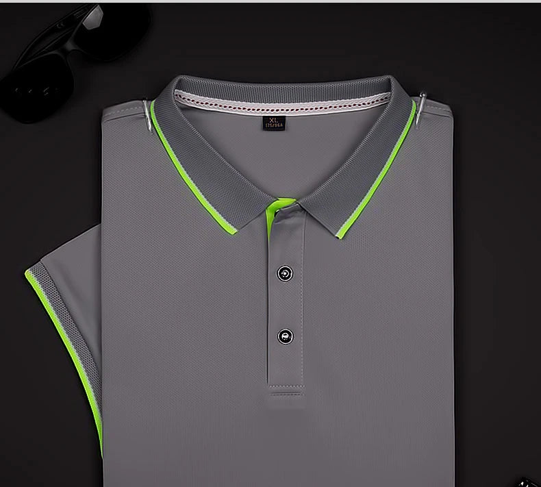Polo Shirts for Men Men's Running T-shirt Tees 2022 Summer New Arrival Business Casual T Shirt Designer Oversized Male Clothing