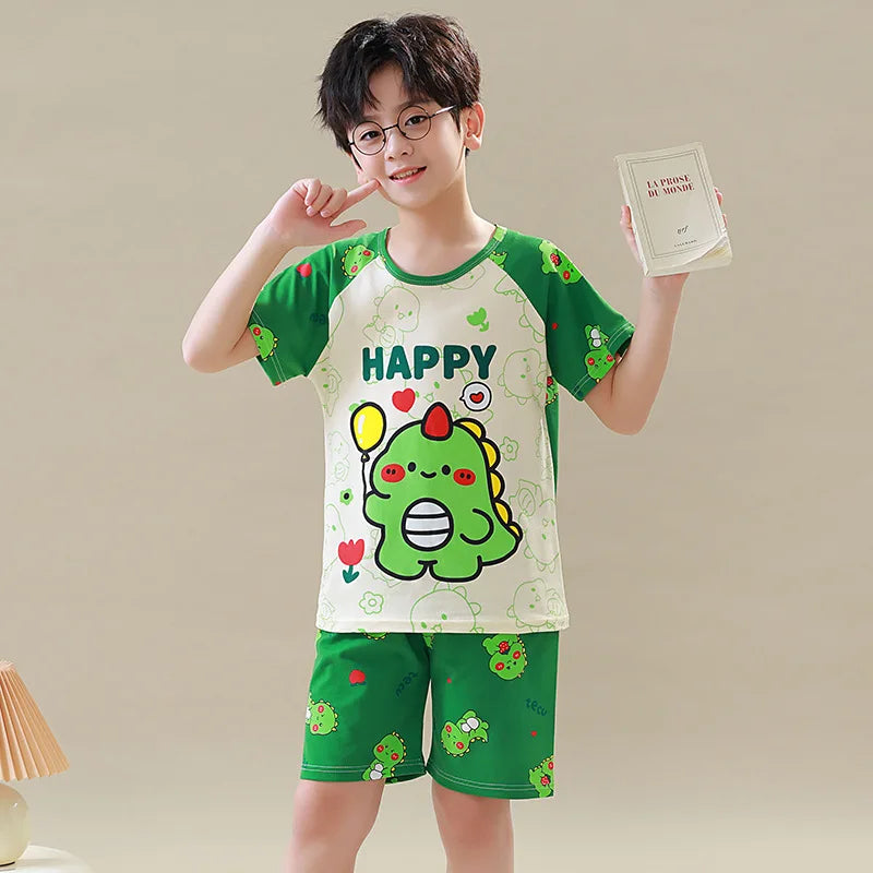 Pajama Girl Sets for Children Loungewear Boy's Pajamas Sleepwear Robe Children's Clothing Mother Kids