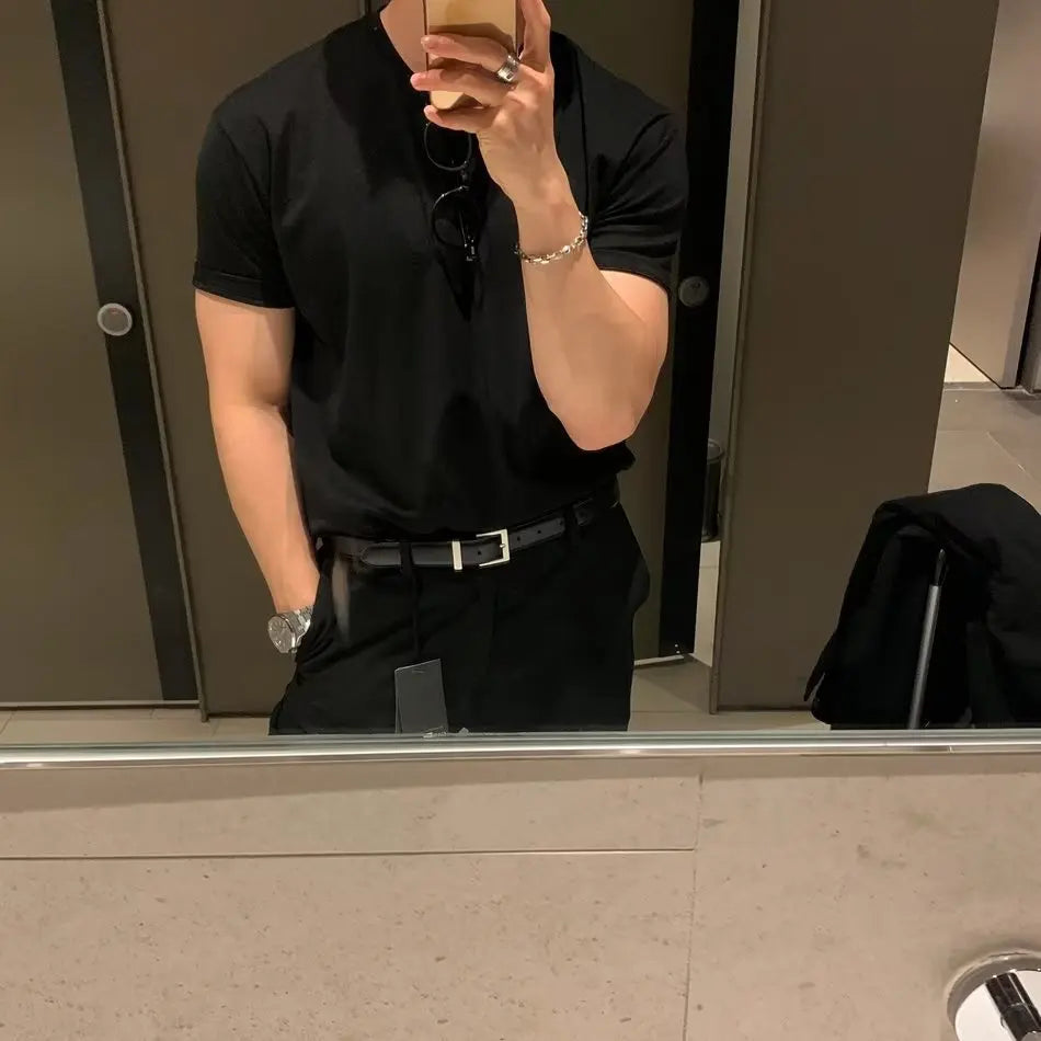 Men Short Sleeve Polo t Shirts