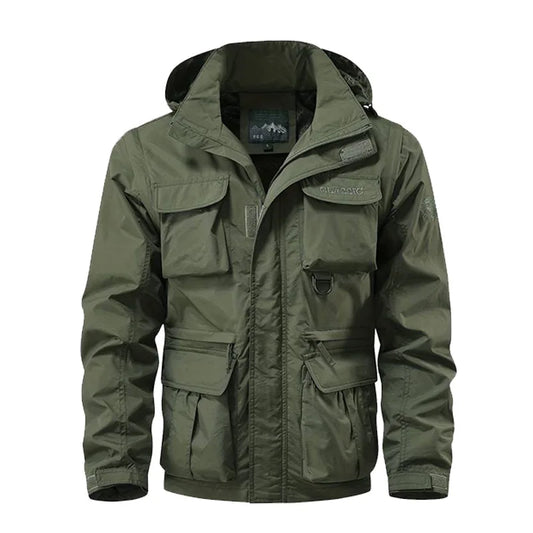 Jackets Men Coats Hooded Zipper Coat Pockets Casual Loose Coat Full Sleeve Elegant Splice Autumn Winter Jacket Solid 2024