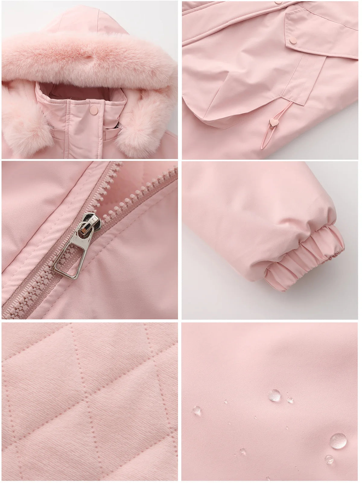 Cotton Coat Women 2025 Winter Mid-length Parka Plus Velvet Korean Style Large Fur Collar Plus Velvet Coat
