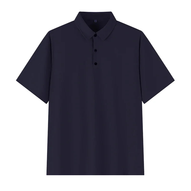 Polo Shirts Men Short Sleeve Polos Big Size 5XL 6XL 7XL 110-175kg Loose Shirt Oversized Tops Plus Size Men Clothing