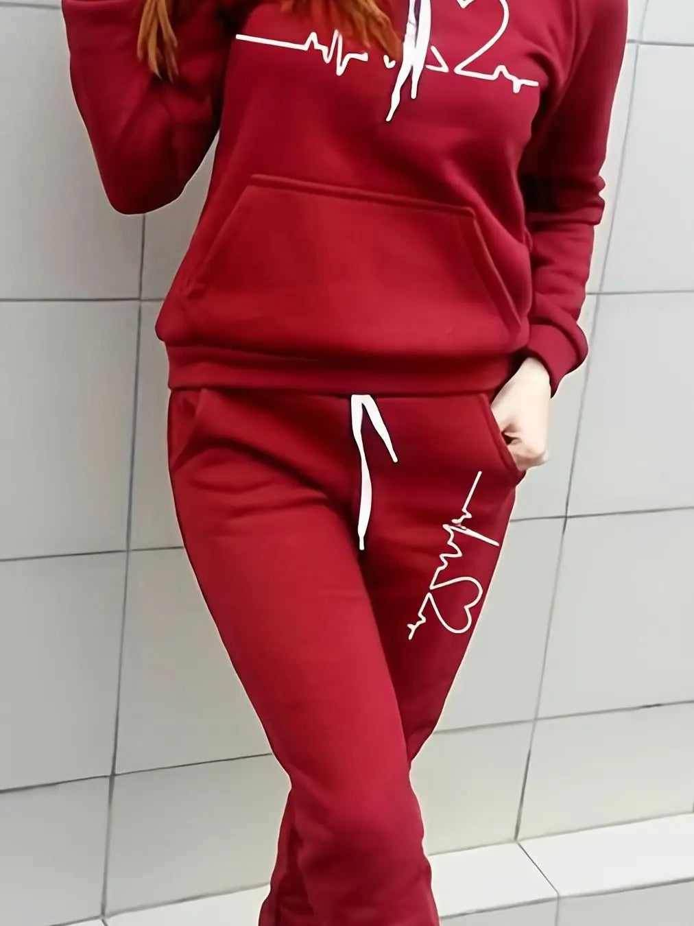 Women Autumn Winter Warm Coat  Set Round Collar Plush Outerwear Female Fashion Streetwear Clothes Hoodies Streetwear Harajuku