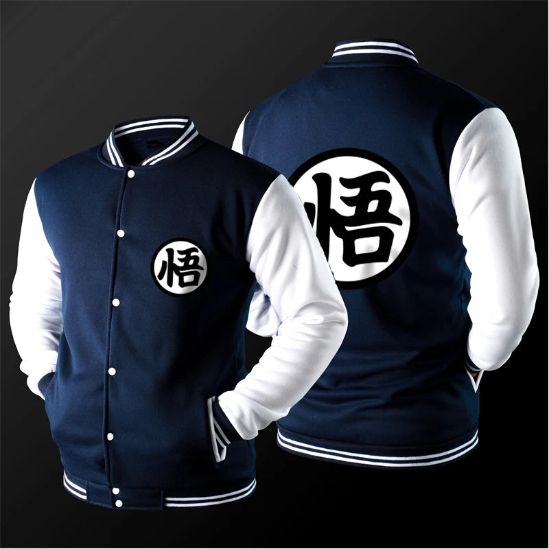 Anime  Cosplay Baseball Jacket Coat College Casual Sweatshirt Jacket man chaquetas hombre ropa hombre jaqueta masculina