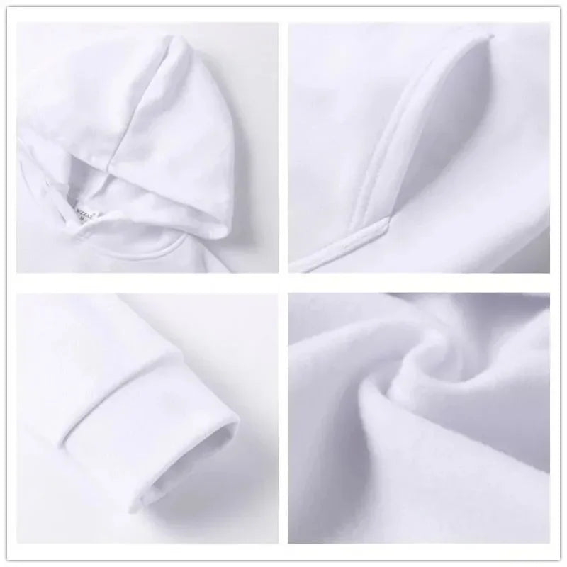 Hoodies Print Fashion Sweatshirt Hip Hop Casual Unisex Autumn Winter Y2K Street Clothing Fleece Streetwear Tops Male Sudaderas