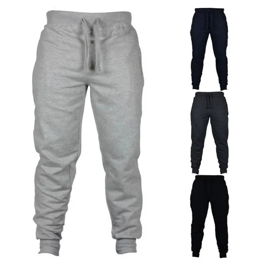 2023 Mens Joggers Casual Pants Fitness Men Sportswear Tracksuit Bottoms Skinny Sweatpants Trousers Black Gyms Jogger Track Pants