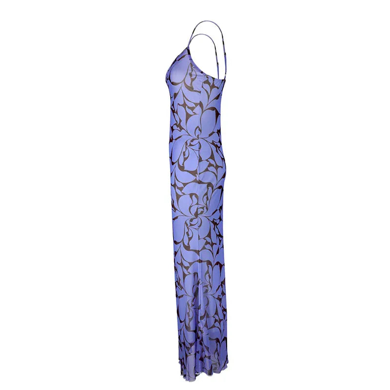 Women Dresses Summer New Streetwear Fashion Print O-Neck Dress Sexy Backless Casual Slim Elegant Female Knitted Dresses Clothing