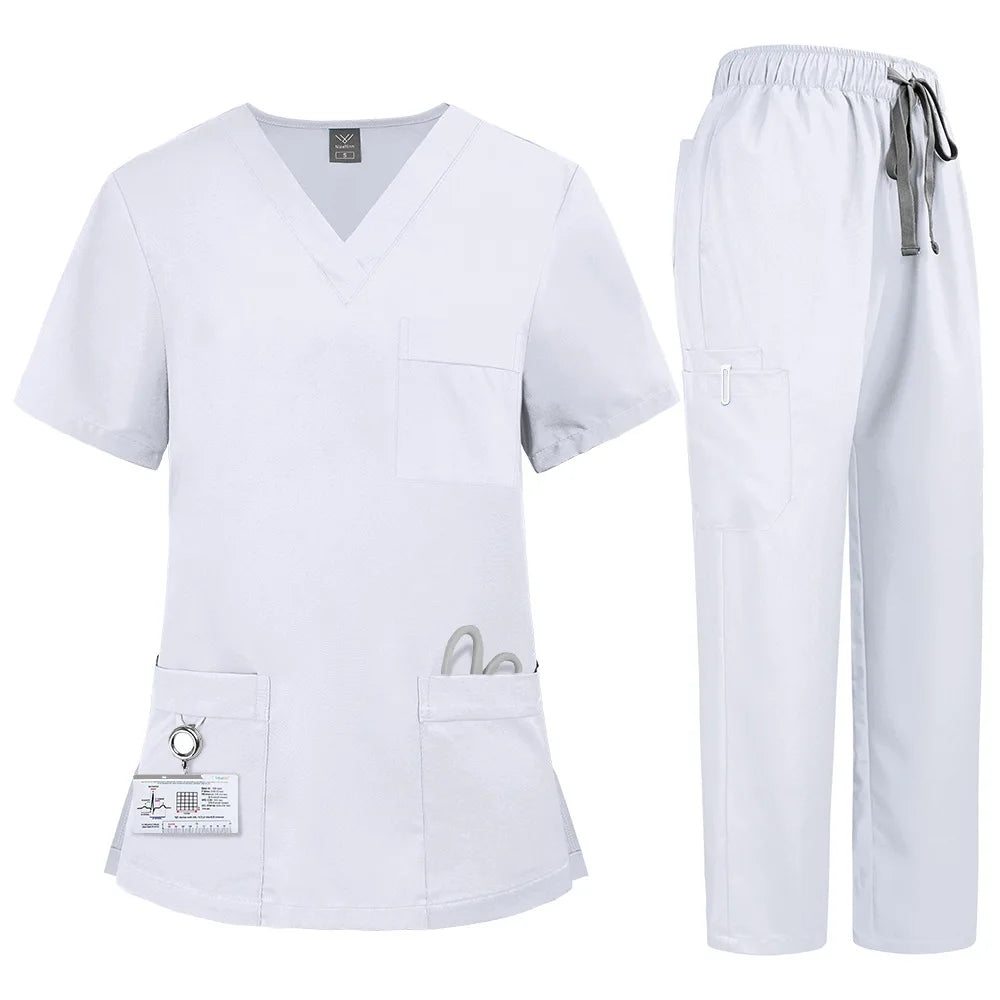 Pajama Sets Uniforms Woman High-quality Nursing Articles Healthcare Pharmacy Work Clothes Clinic Beauty Spa Unisex