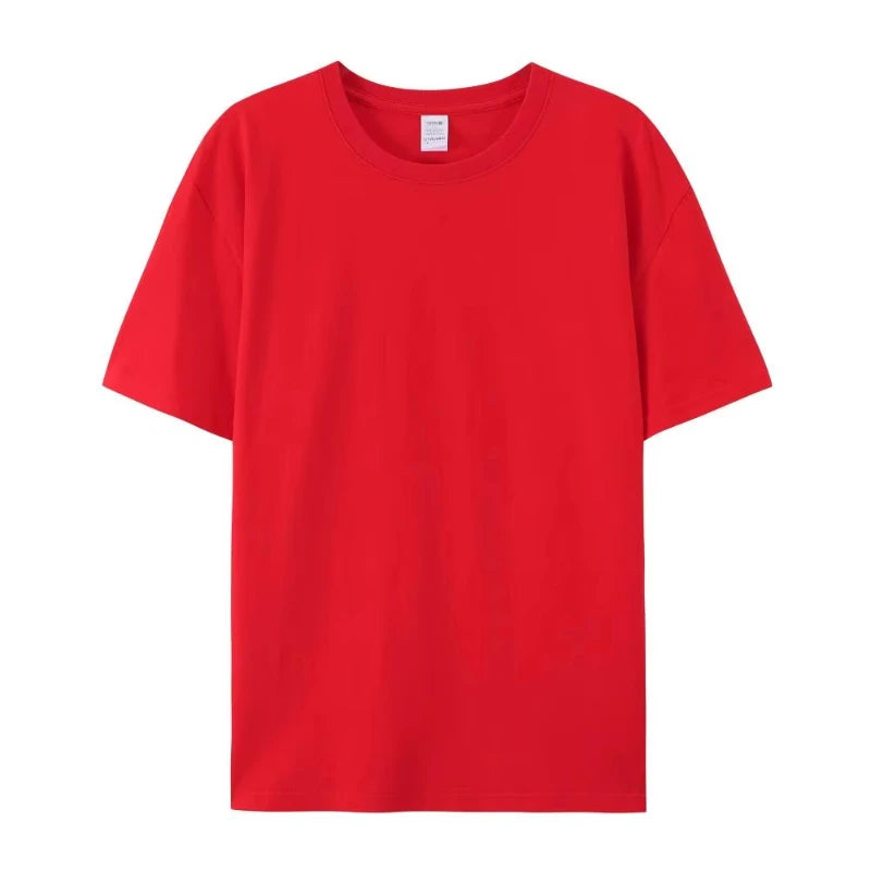 The Energetic T-shirts for Both Men and Women Are Made of Fashionable, Richly Colored and Soft Fabrics in Daily Use