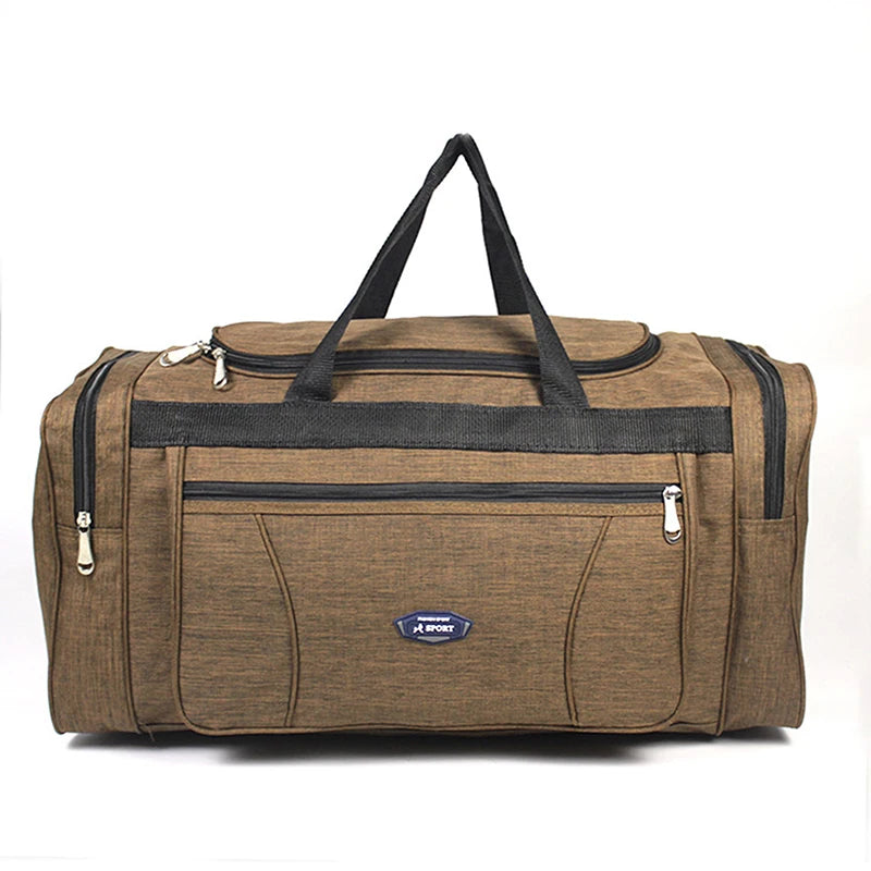 Oxford Waterproof Men Travel Bags Hand Luggage Big Travel Bag Business Large Capacity Weekend Duffle Travel Bag 2024