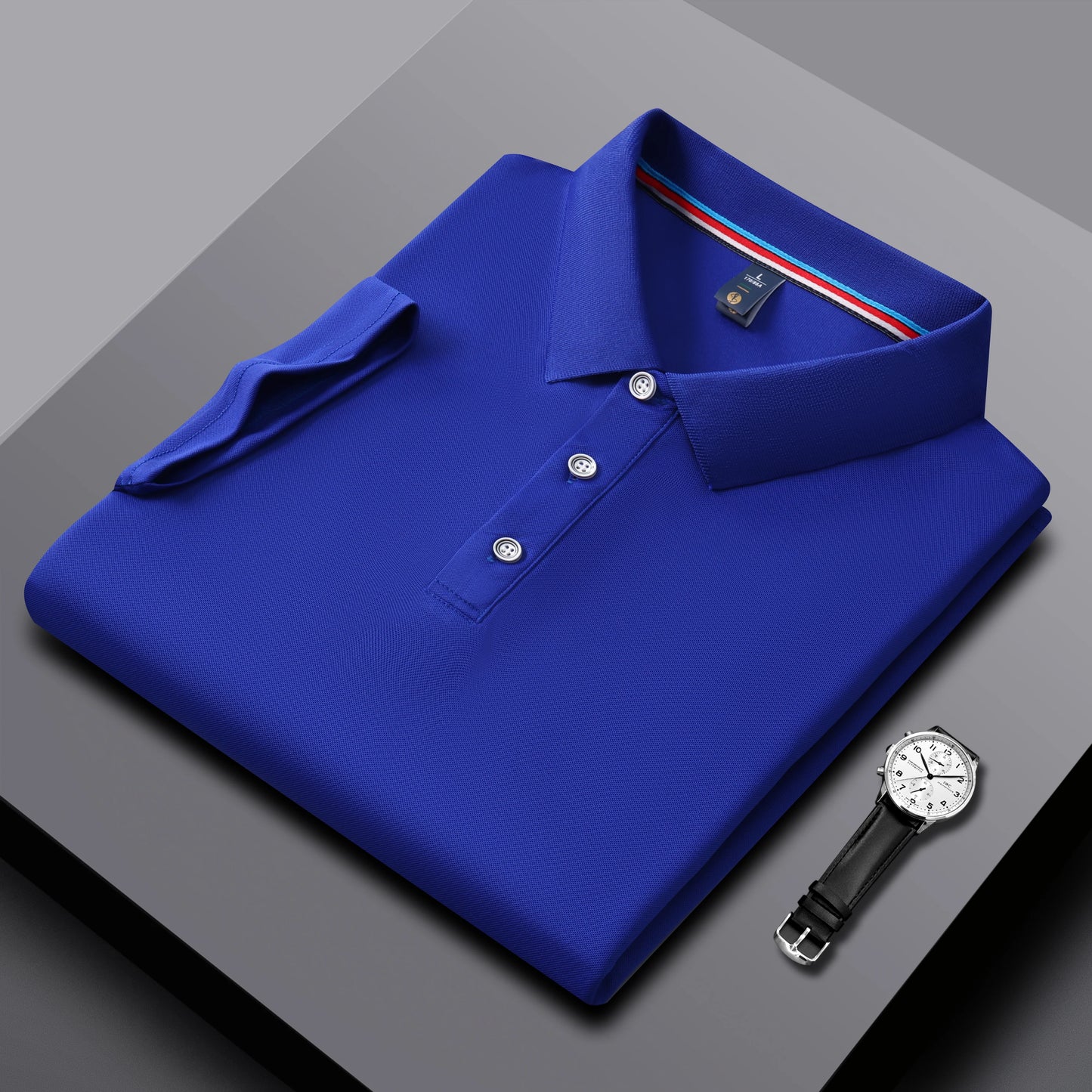 Men's and Women's Polo Shirts Summer New Work Lapel T-shirts Business High-quality UV Protection Brand Short Sleeves