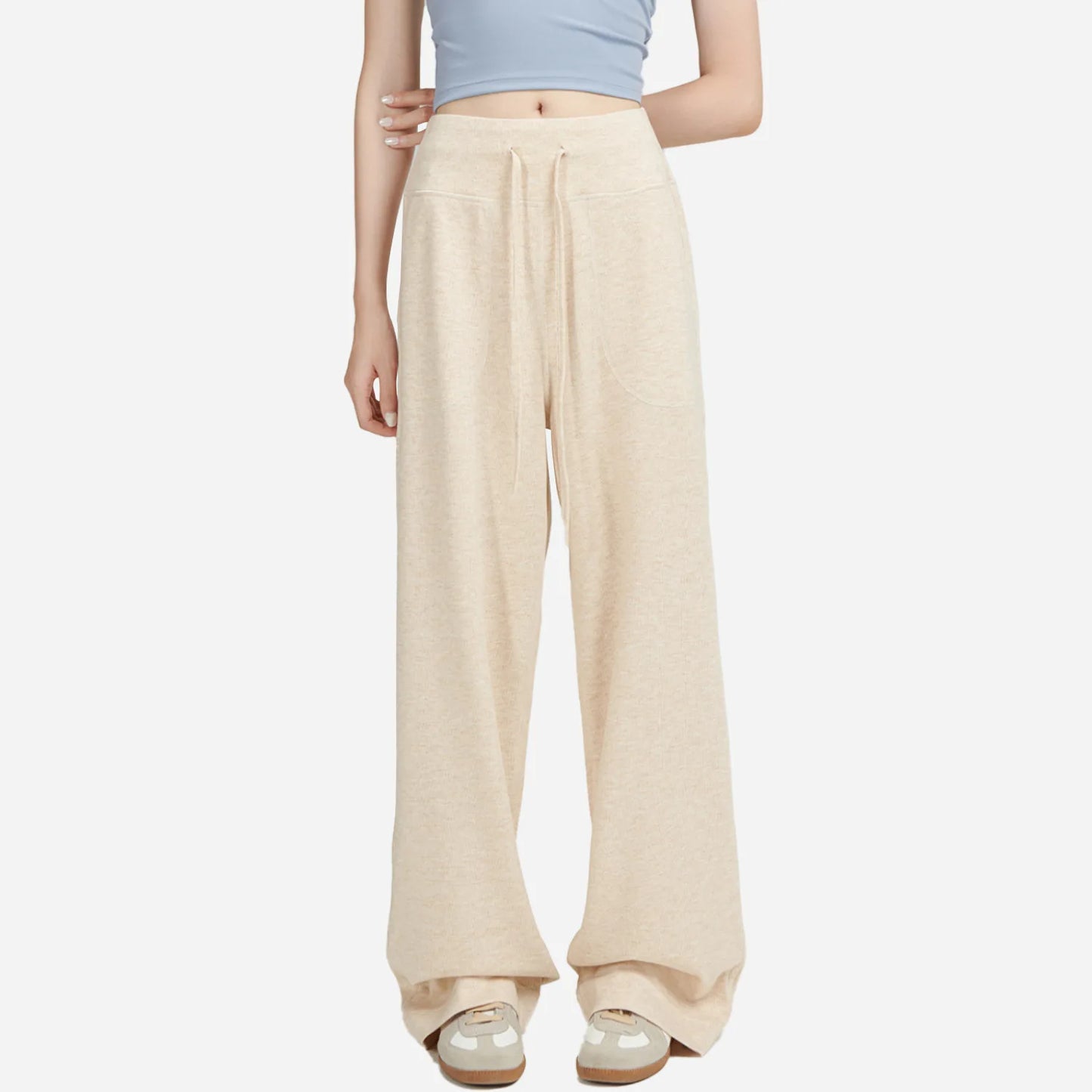 Yoga Pants for Women, Relaxed and Loose-fitting, Comfortable and Comfortable Wide-leg Pants with A Relaxed and Loose Fit.